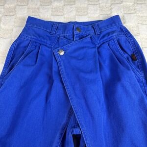 Rocky Mountain Vintage Jeans Womens Size 28/7 Royal Blue - Foldover Flap